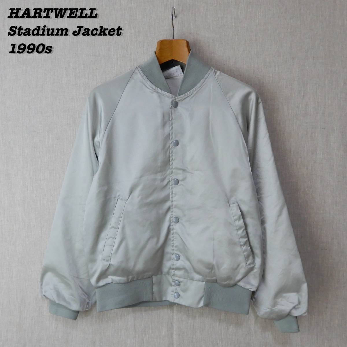 HARTWELL Nylon Stadium Jacket s Made in USA ハートウェル