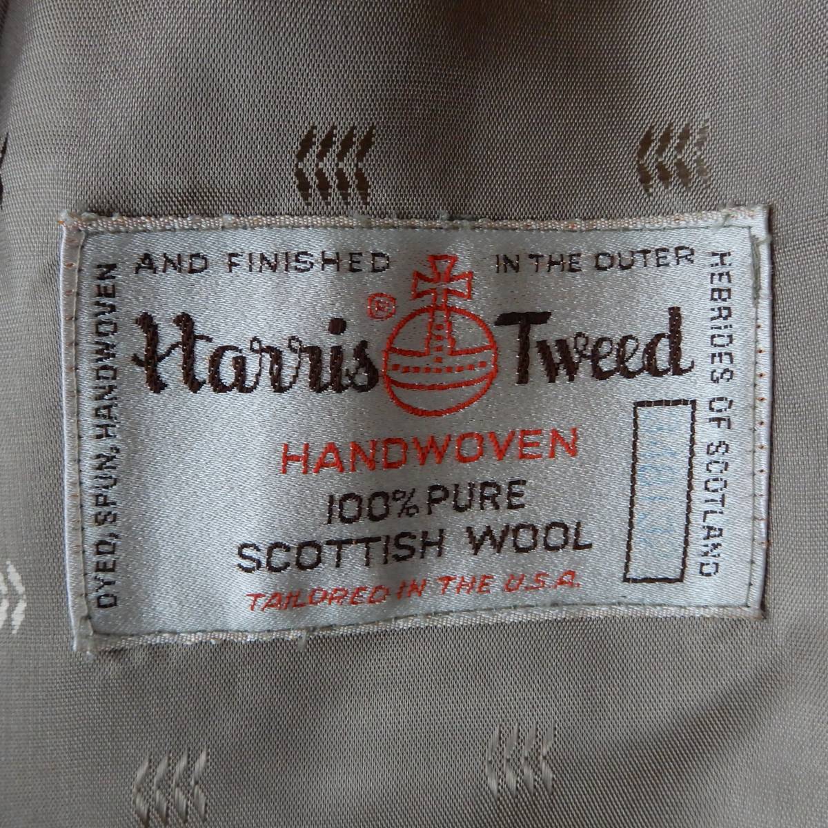 Harris Tweed Wool Tweed Jacket 1980s 1990s Vintage ハリスツイード ウールジャケット ツイードジャケット 1980-1990年代 ヴィンテージ_画像6