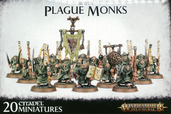 ◆【スケイヴン】プレーグ・モンク Plague Monks[90-12][WARHAMMER A.O.S]ウォーハンマー