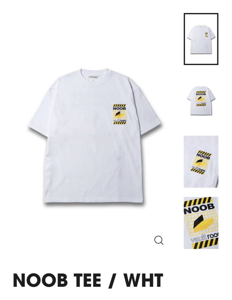vaultroom NOOB TEE 新品 サイズ L WHT