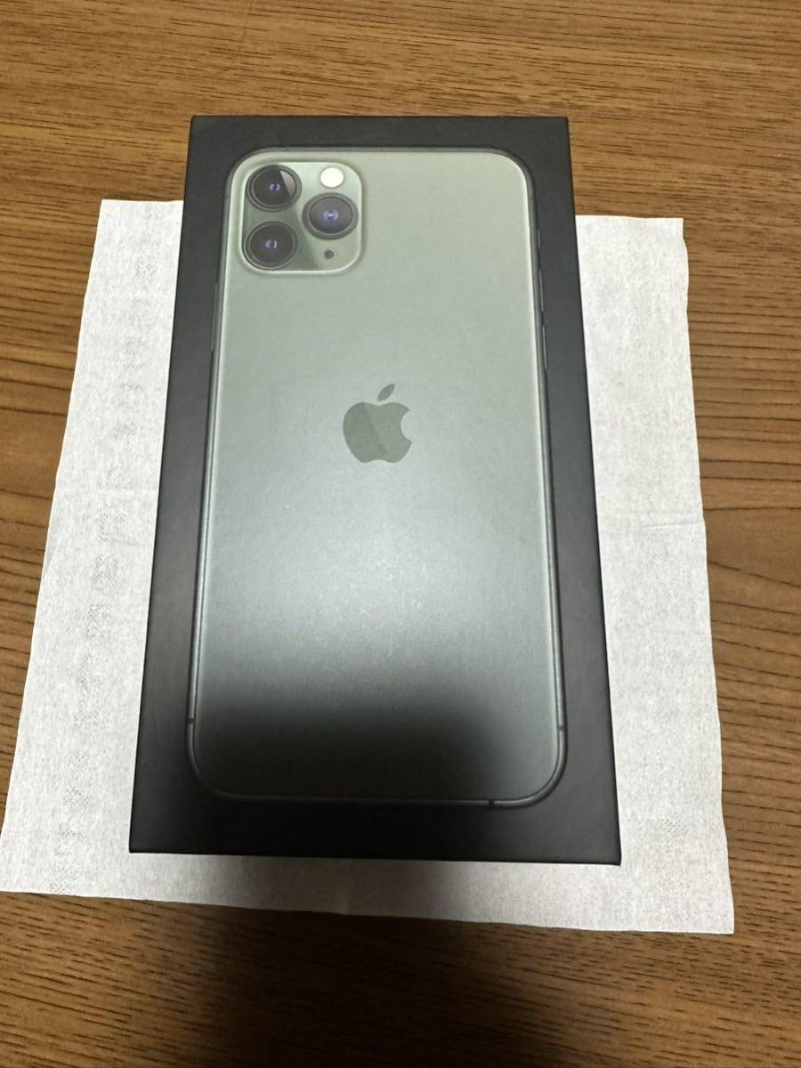 超美品】Apple iPhone11 Pro MWC62J/A ミッドナイトグリーン 64GB 本体