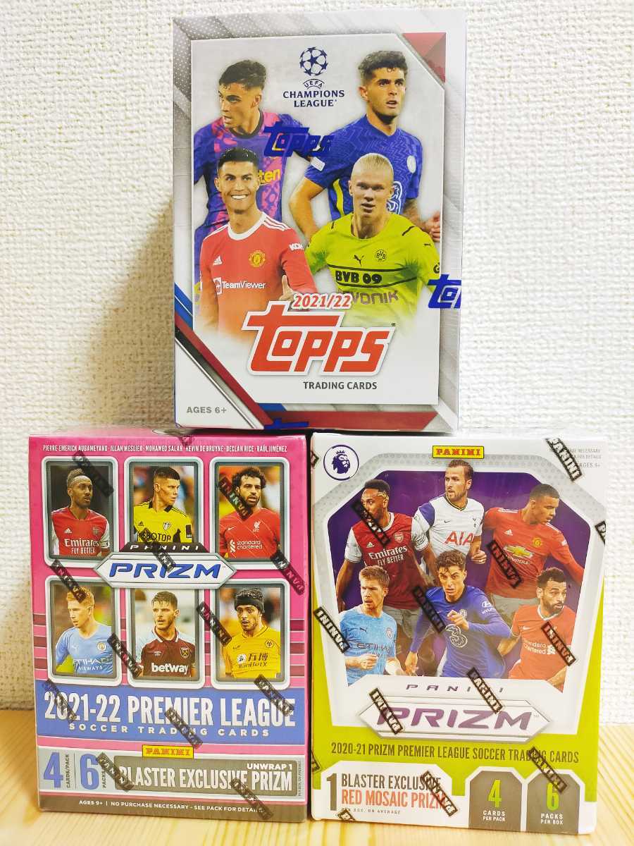 Topps 21-22 チャンピオンズリーグ FINEST サッカーカード 1箱