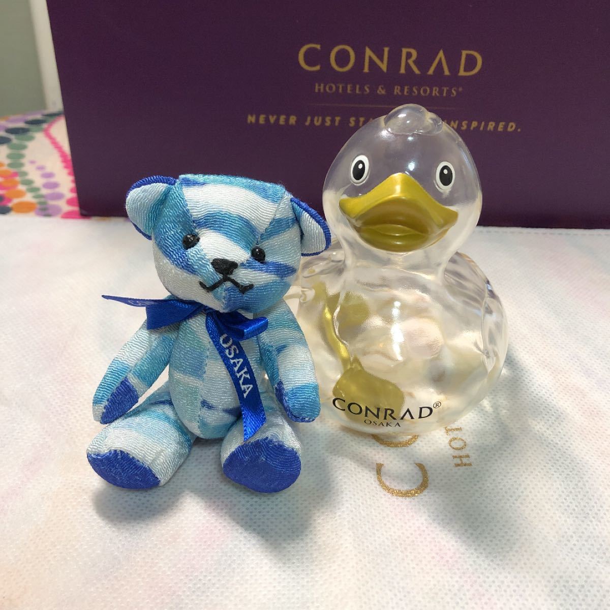 コンラッド 大阪 ベア ダック セット クマ アヒル|Yahoo!フリマ コンラッド 大阪 ベア ダック セット クマ アヒル|Yahoo!フリマ