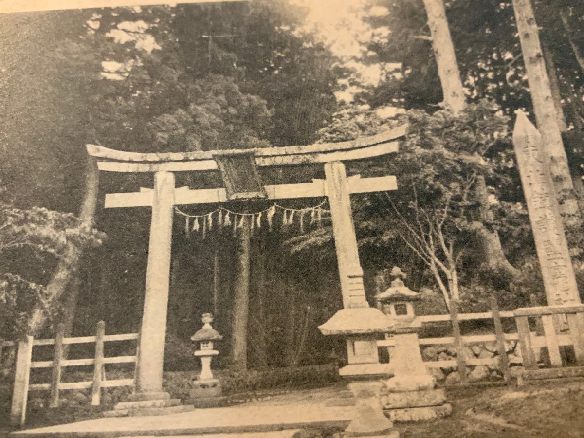 PP-6056 ■送料無料■ 宮城県 陸前 鹽竈神社 塩釜神社 東参道二の鳥居前 鳥居 扁額 灯籠 神社 寺 宗教 景色 絵葉書 写真 古写真/くNAら_画像2