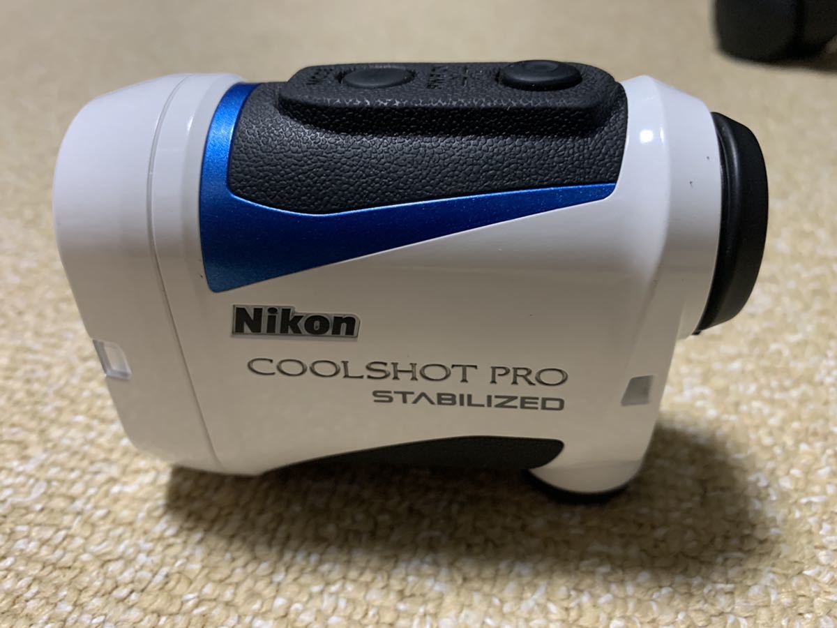 送料無料!レーザー距離計 ニコンCOOLSHOT PRO STABILIZED 手ブレ補正