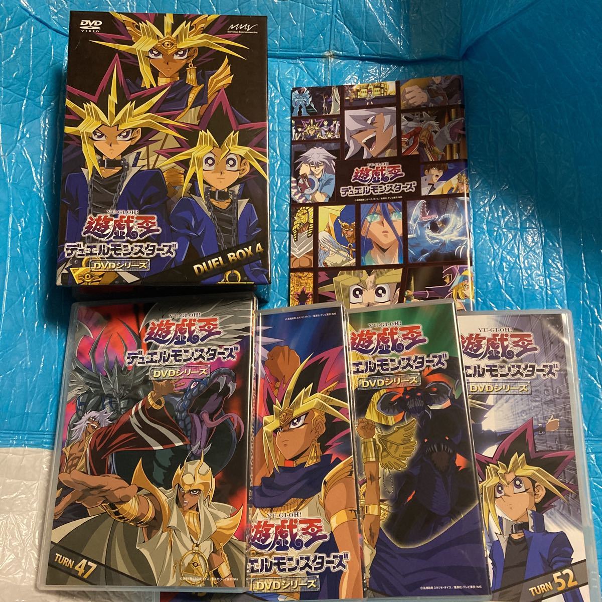 遊戯王　デュエルモンスターズ　DVDシリーズ　DUEL BOX 全４巻セット