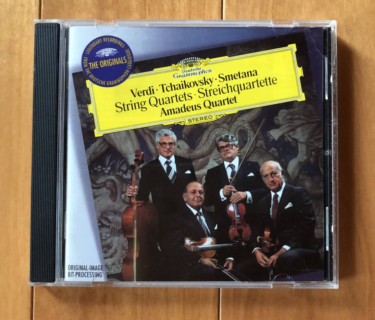 CD-Sep / 独 DG / Amadeus Quartet / VERDI・TCHAIKOVSKY・SMETANA_Atring Quartets _画像1