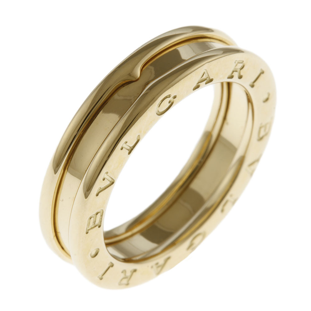 【メーカー再生品】 BVLGARI ブルガリ ビー・ゼロワン 中古 レディース K18ゴールド 18金 10号 リング・指輪 1バンド イエローゴールド 【メーカー再生品】 BVLGARI ブルガリ ビー・ゼロワン 中古 レディース K18ゴールド 18金 10号 リング・指輪 1バンド イエローゴールド