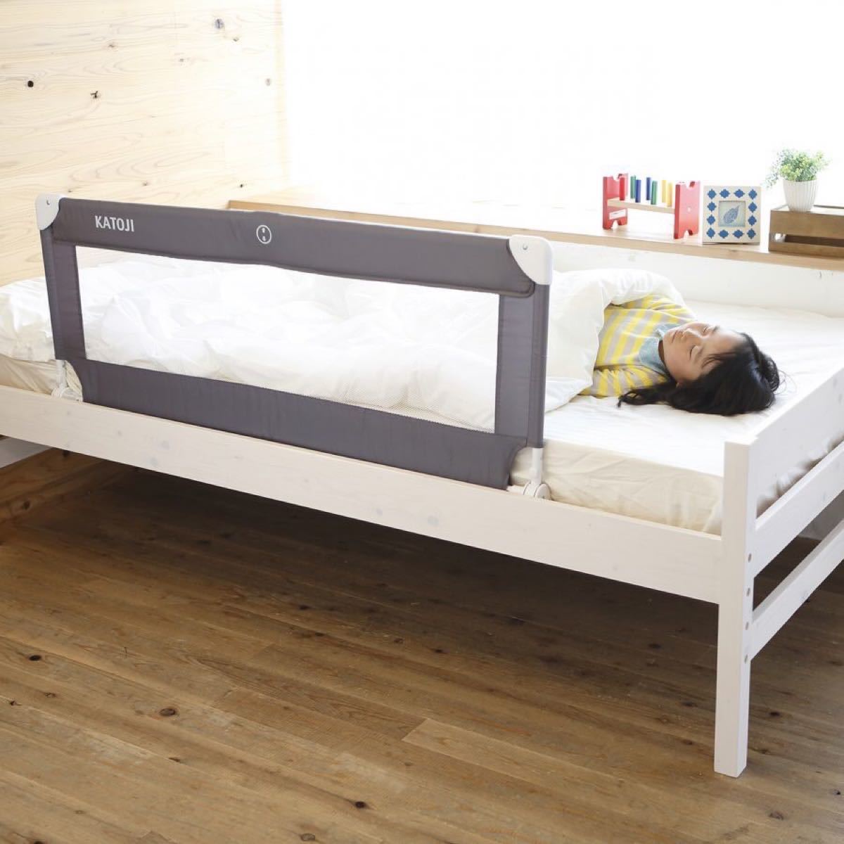 カトージ ベッドガード ポータブルベッドガードSB付130cm カトージ ベッドガード ポータブルベッドガードSB付130cm