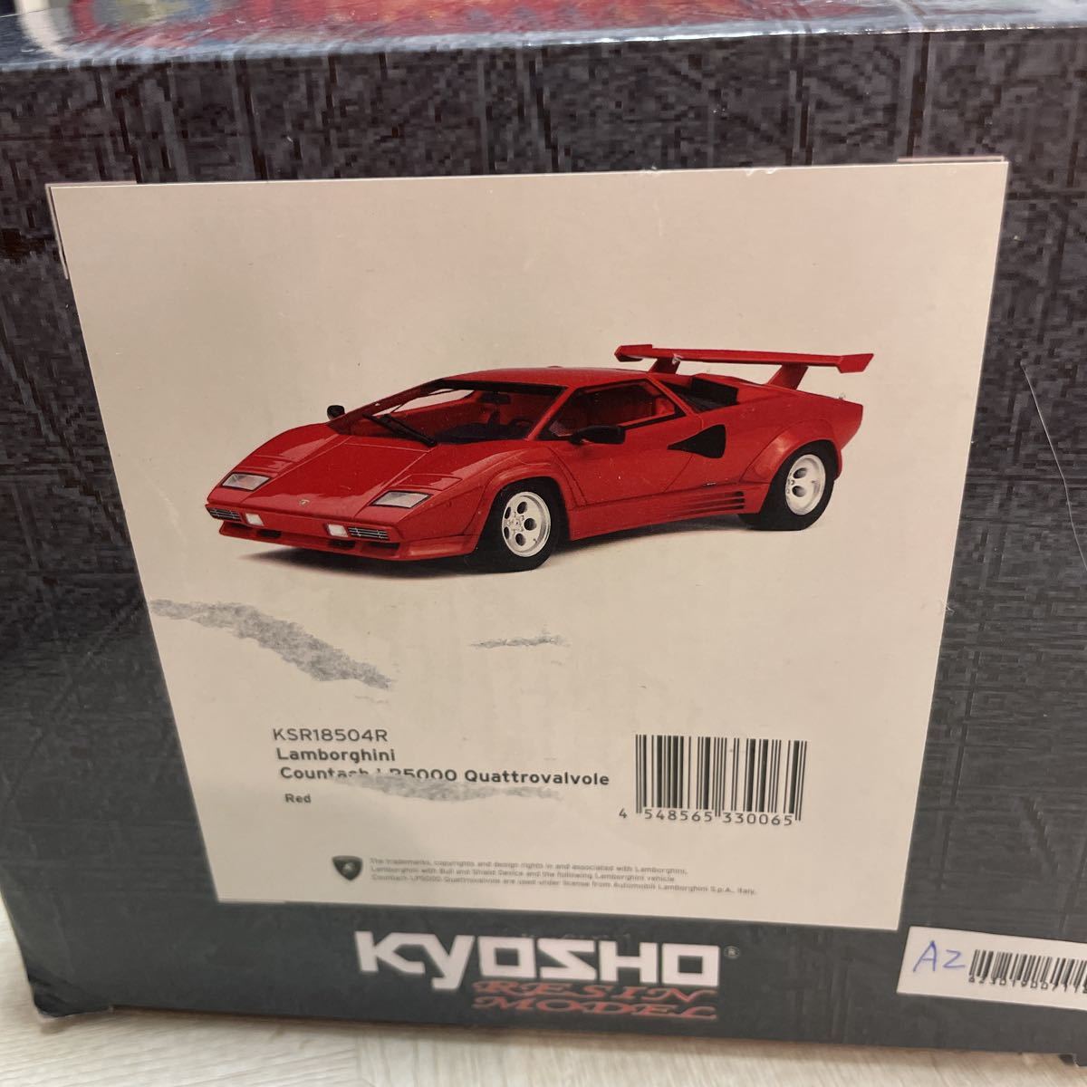 新品 未使用 京商 1/18 ランボルギーニ カウンタック LP5000 クワトロ