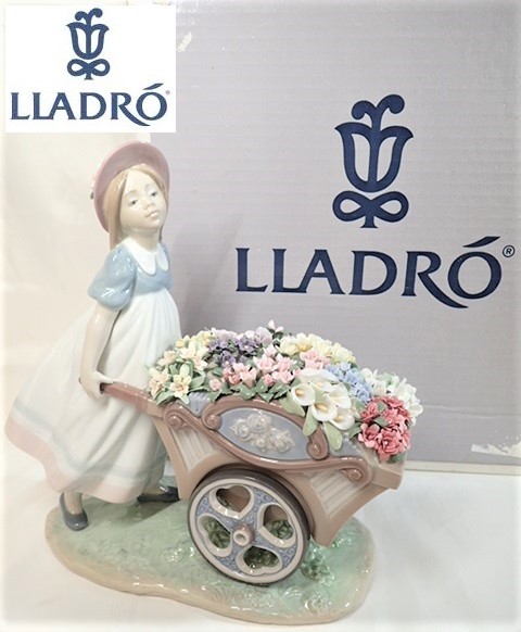 LLADRO リヤドロ 素敵なお花 箱付-