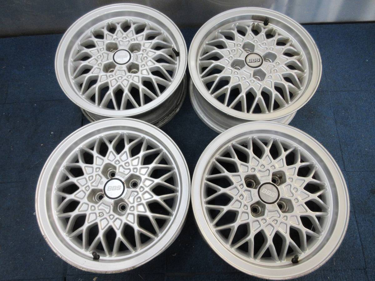 ☆BBS☆VW フォルクスワーゲン 純正 BBS 15×6J +35 4H-100 4本セット