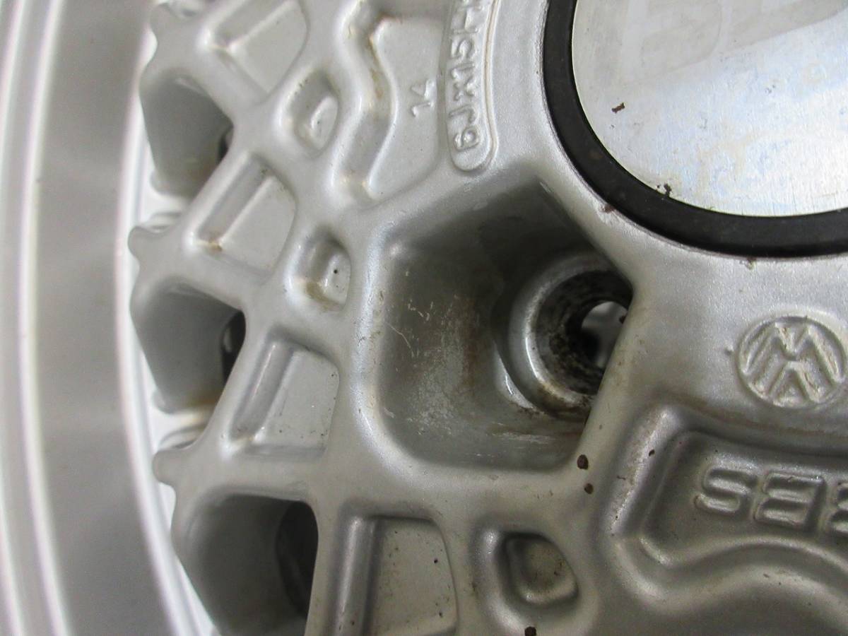 ☆BBS☆VW フォルクスワーゲン 純正 BBS 15×6J +35 4H-100 4本セット