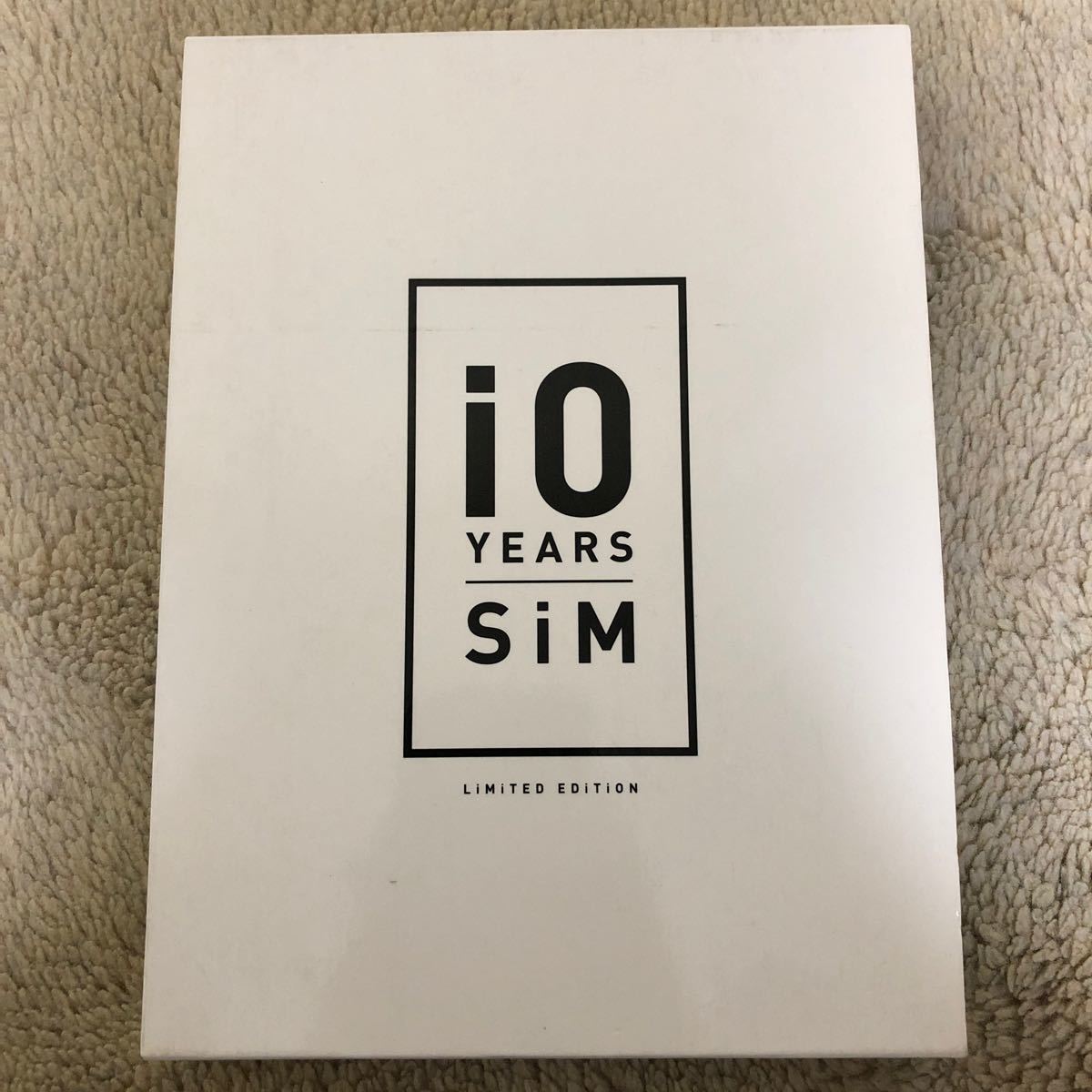 SiM / i0 YEARS  初回限定盤　3DVD 3枚組