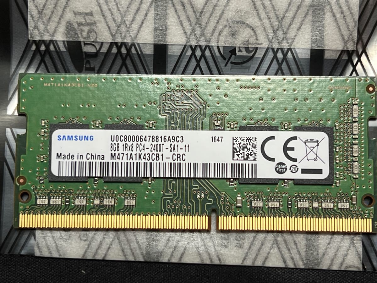 大放出セール ノート用メモリ 8GB (PC4-2400T) タブレット