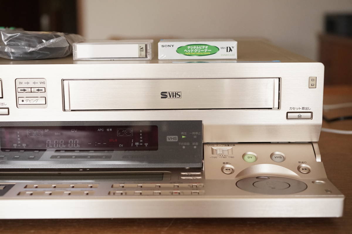 動作保証あり 美品 SONY WV-D10000 DV/S-VHS Wビデオデッキ | ncdc-gkp.in
