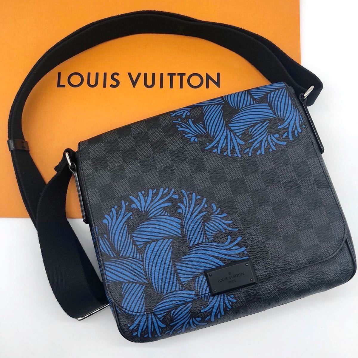 1円【超極美品】LOUIS VUITTON ルイヴィトン グラフィット ディストリ