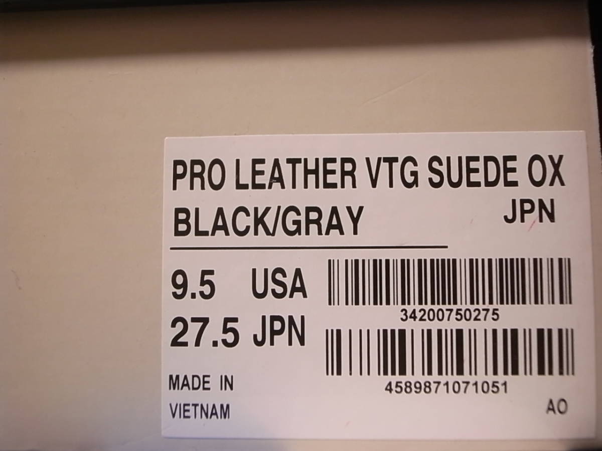 新品!SOMA×CONVERSE Time Line PRO LEATHER VTG SUEDE OX 27.5cm 21年