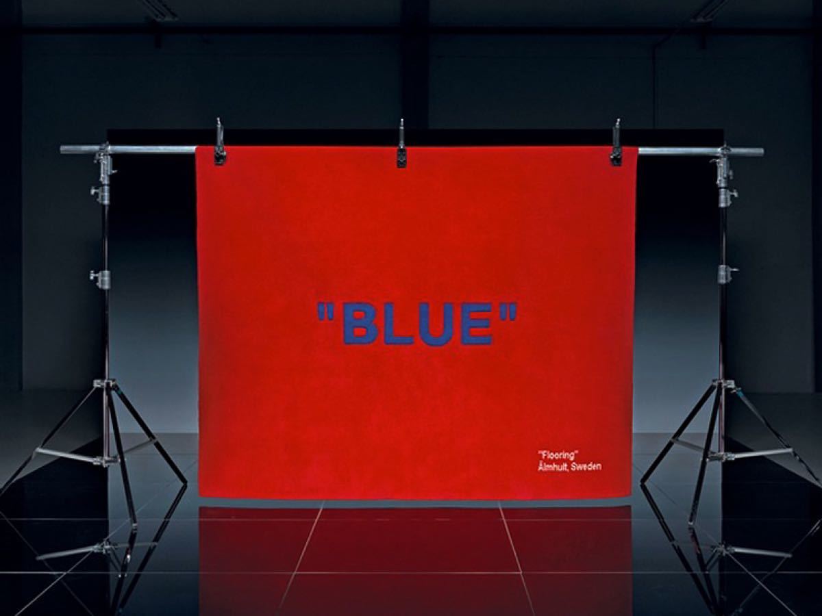 OFF-WHITE IKEA BLUE 新品 未使用 ヴァージルアブロー 歳末売り切り限界値下げ IKEA × OFF-WHITE c/o VIRGIL ABLOH
