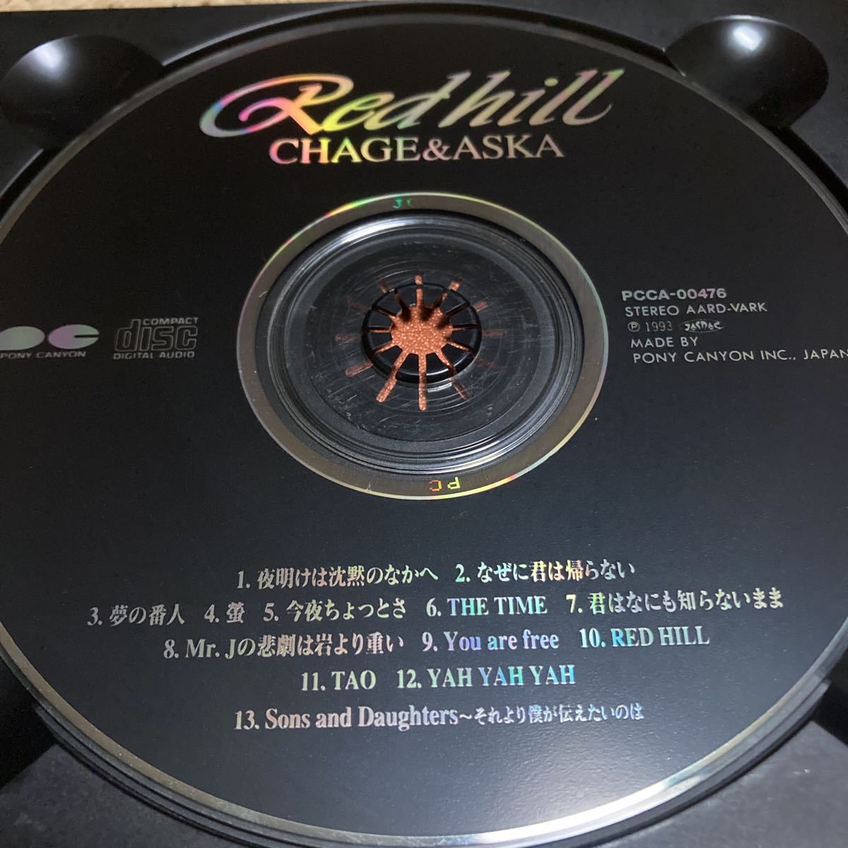 CHAGE＆ASKA / RED HILL / 中古 CD_画像3