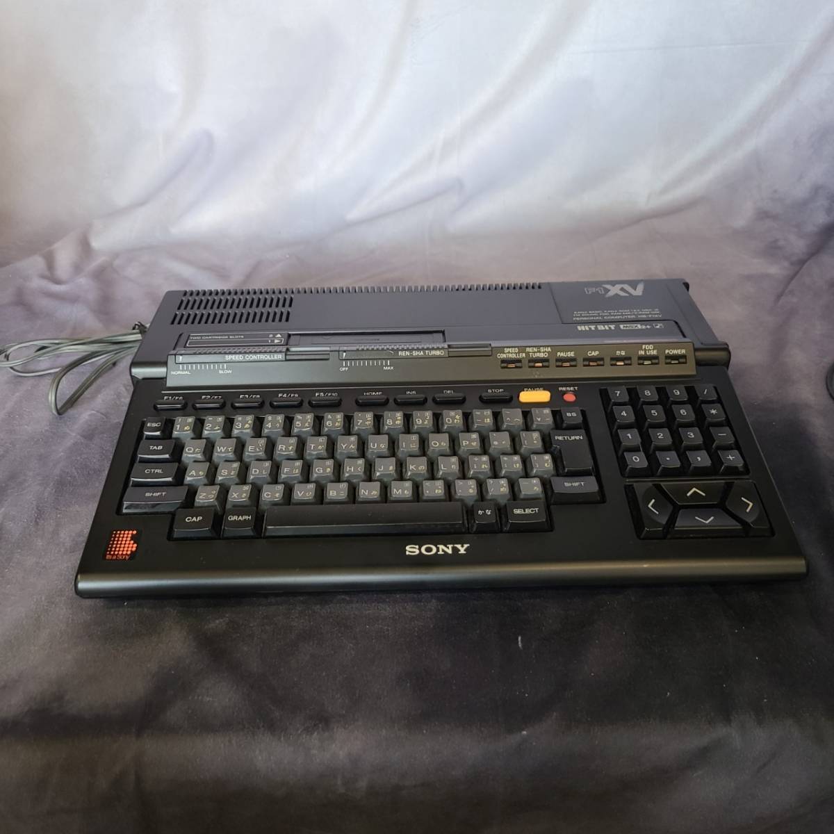 SONY ソニー HB-F1XV HIT BIT MSX 2+ パーソナルコンピューター 通電
