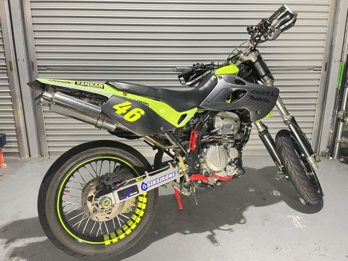 カワサキ LX250E Dトラッカー 改造多数 機関良好 走行距離 カワサキ LX250E Dトラッカー 改造多数 機関良好 走行距離