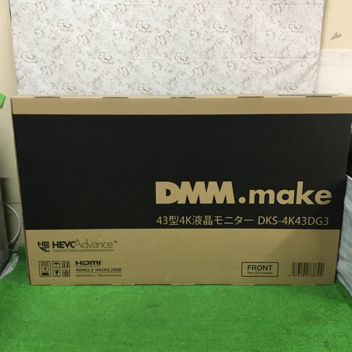 ギフト】 DMM.make 大型ディスプレイ モニター 43インチ 4K HDR HDMI