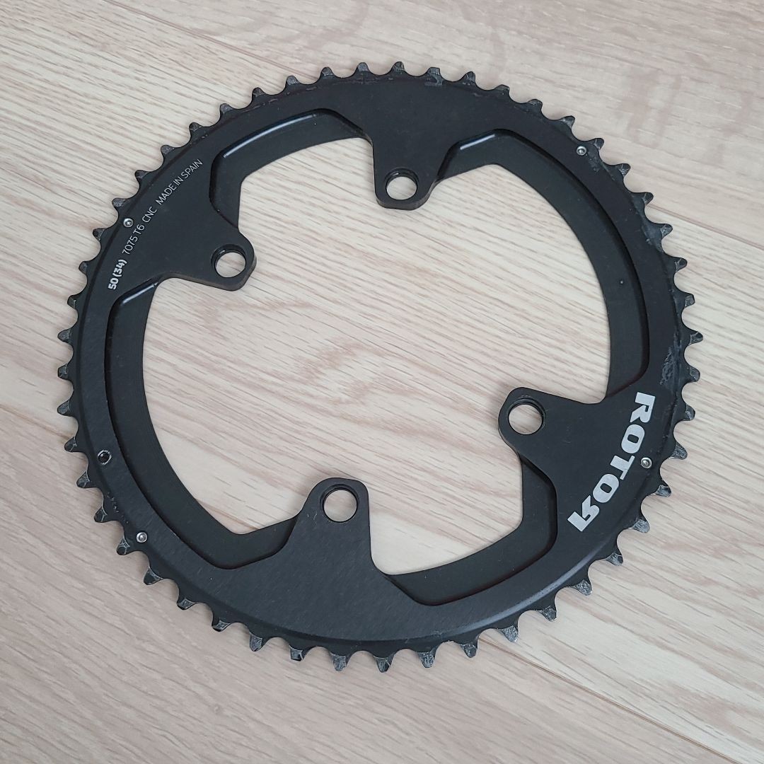 ROTOR チェーンリング ROUND RING 真円 BCD110×4 50T|Yahoo ROTOR チェーンリング ROUND RING 真円 BCD110×4 50T|Yahoo