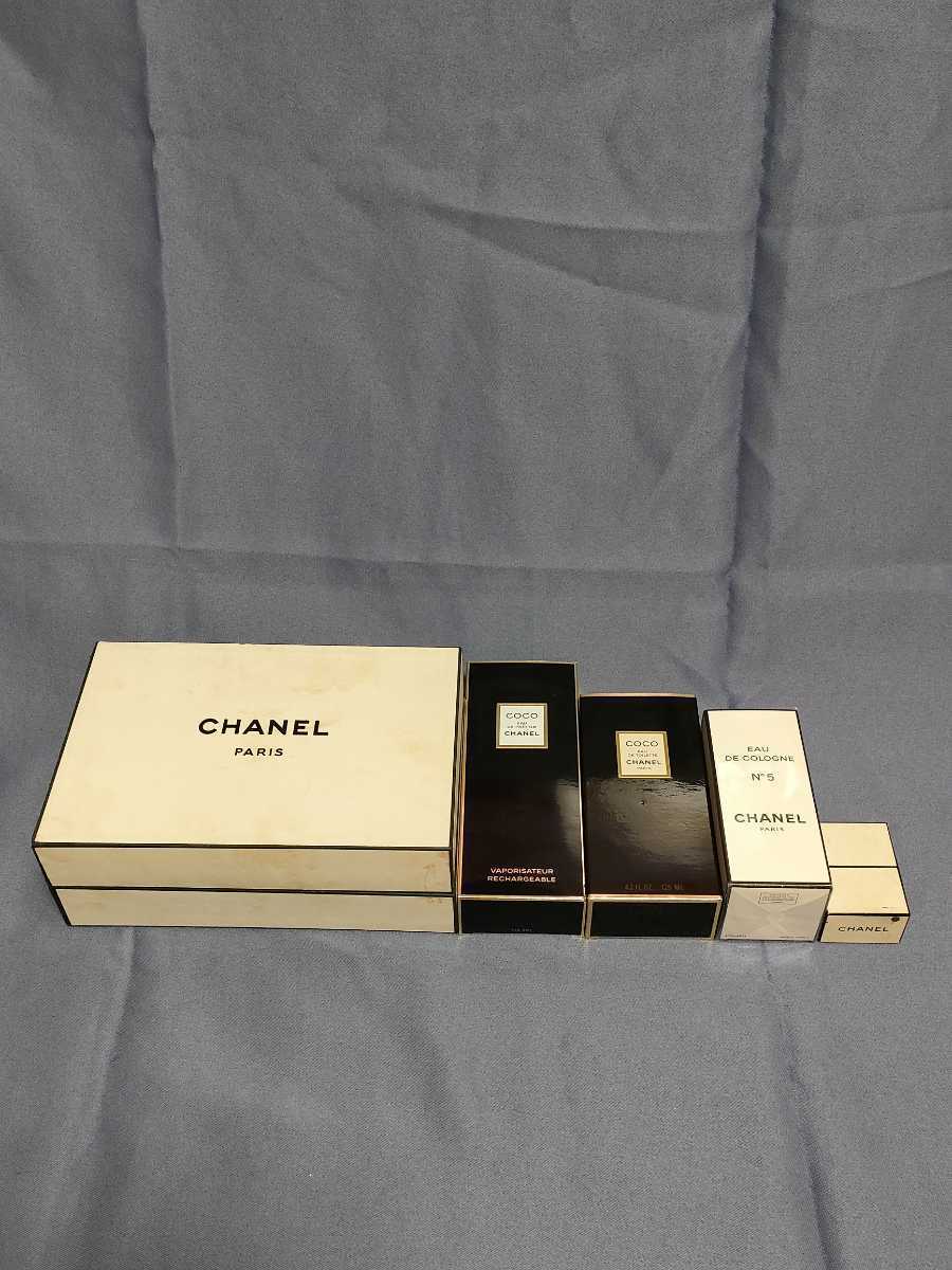 【CHANEL】香水など４箱５点セット シャネル香水 シャネル 香水 固形石鹸 オードトワレ