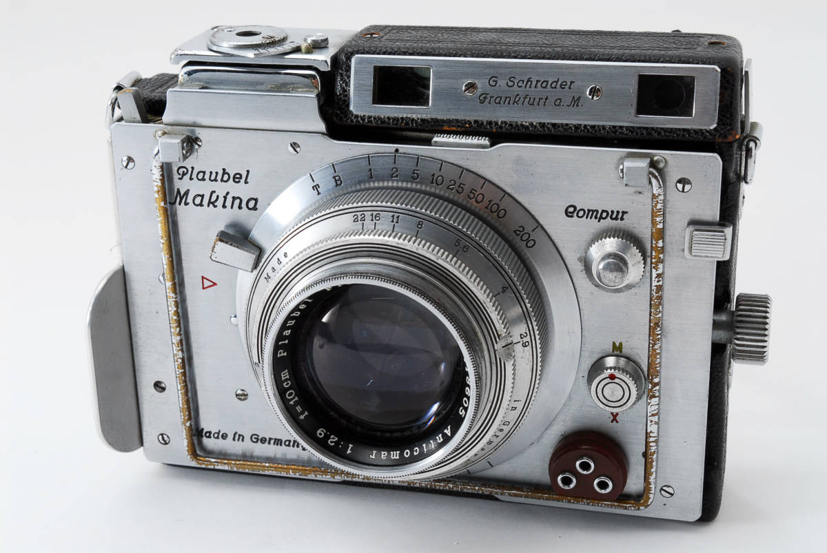Yahoo!オークション - 【超レア】Plaubel Makina III プラウベル Yahoo!オークション - 【超レア】Plaubel Makina III プラウベル