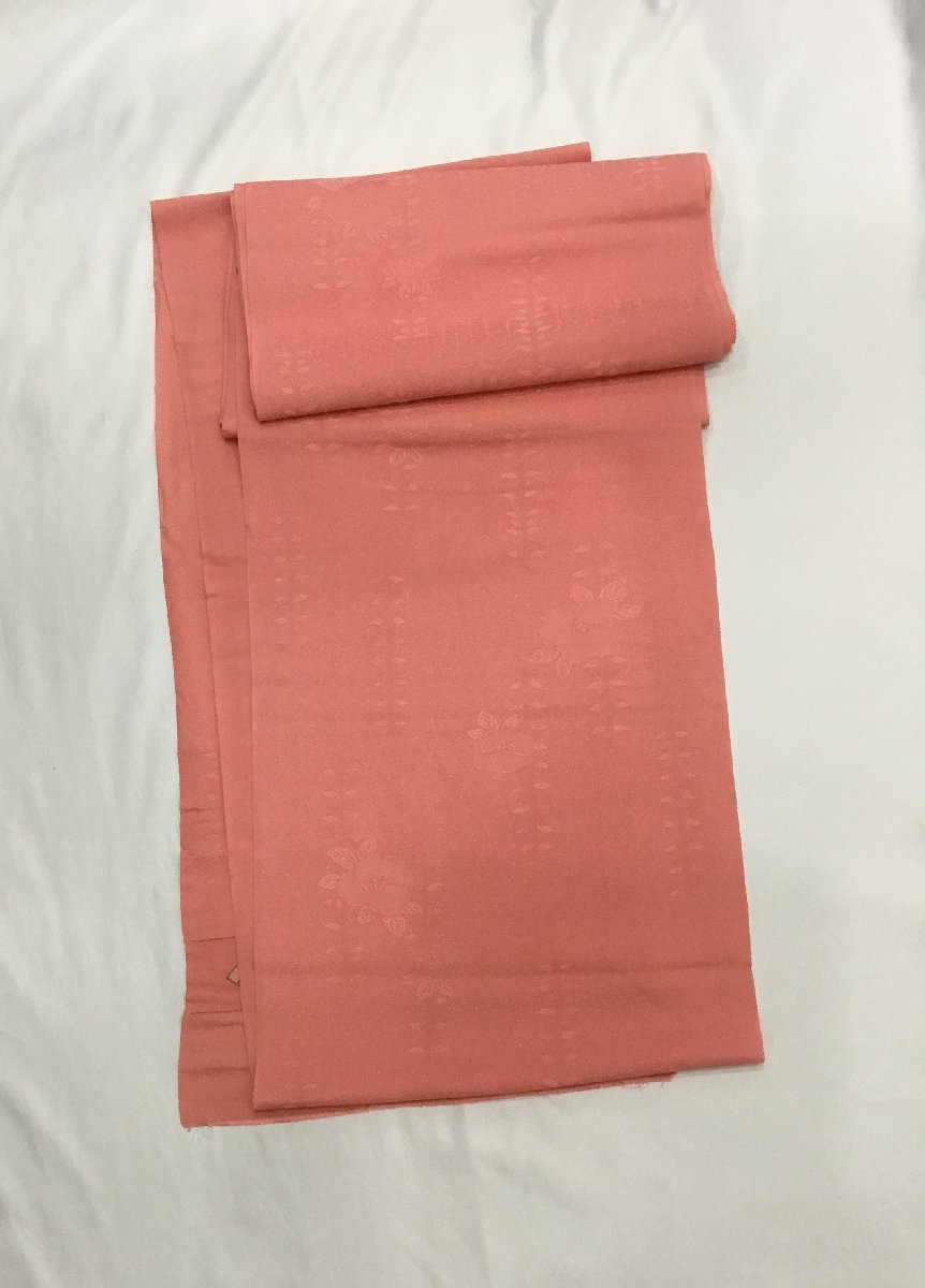  undecorated fabric / unused goods / silk / crepe-de-chine / pink / cloth /.. attaching / beautiful goods / simplified [ yuzu . is ]4390