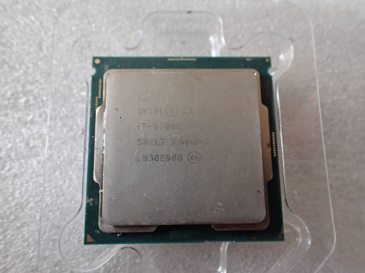 ヤフオク! - CPU Intel Core i7 9700K 3.60GHz SRELT ジャン