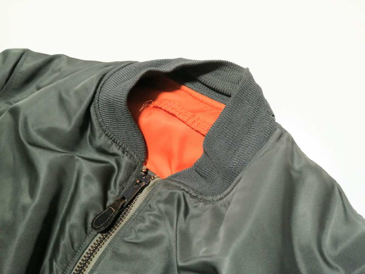60s 米軍 実物 MA-1 62年 SKYLINE CLOTHING 社製 MIL-J-8279C MEDIUM