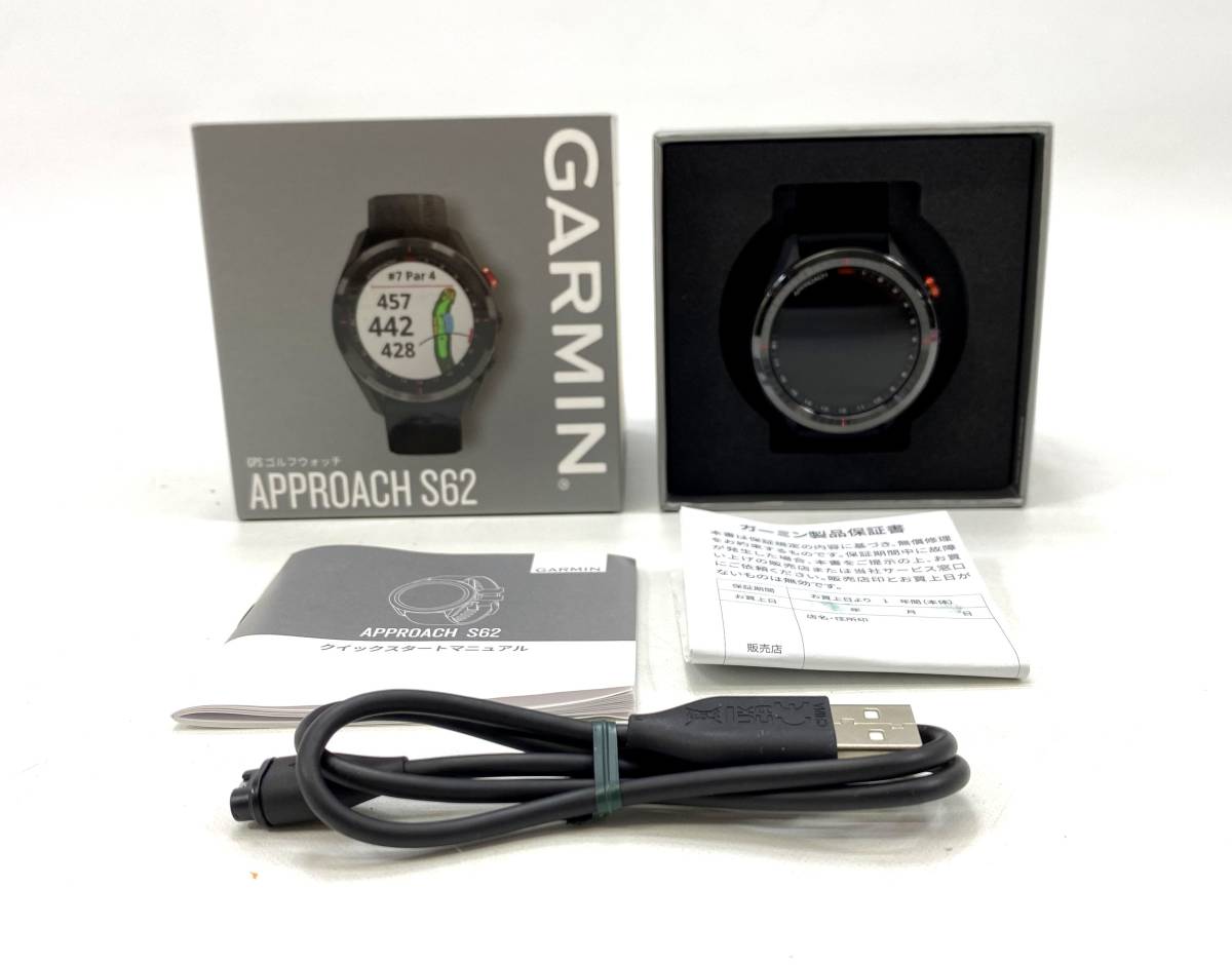 独創的 ☆超美品☆GARMIN GARMIN S62 APPROACH S62 ストレッチドビー