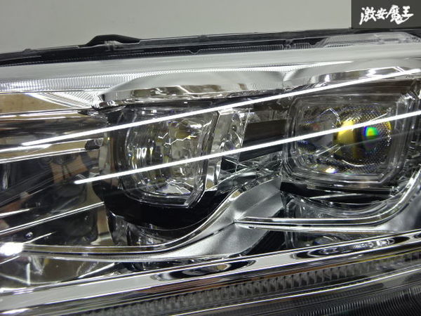 トヨタ 純正 60系 ハリアー 後期 3眼 LED ヘッドライト ヘッドランプ