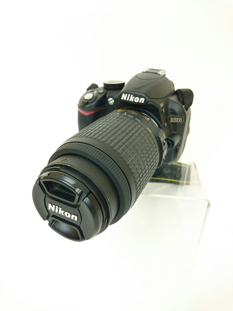 Nikon◇デジタル一眼カメラ D3100 200mmダブルズームキット [ブラック