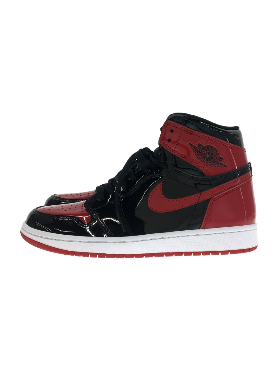 ☆セール NIKE AIR JORDAN 1 HIGH PATENT BRED 26.5 - 通販