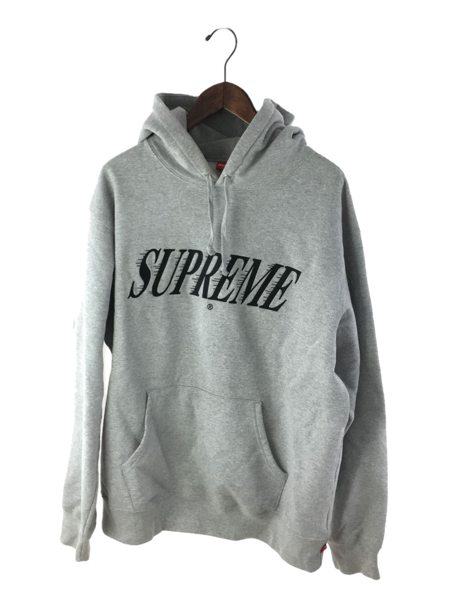 Supreme◇20ss/パーカー/L/コットン/GRY/crossover hooded sweatshirt ...