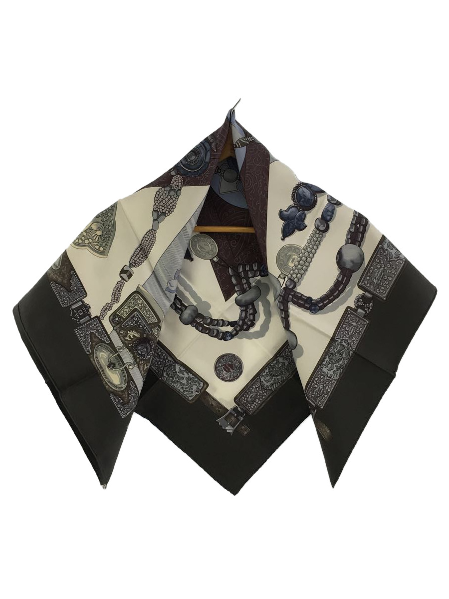 HERMES◇スカーフ/シルク/グレー/tibet/エルメス www.ndc.gov.af