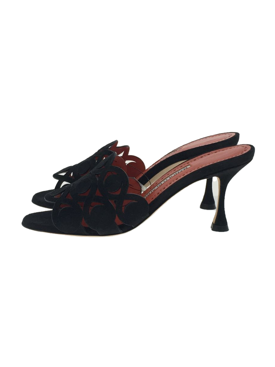 MANOLO BLAHNIK◇MANOLO BLAHNIK/サンダル/35/BLK/黒 | www