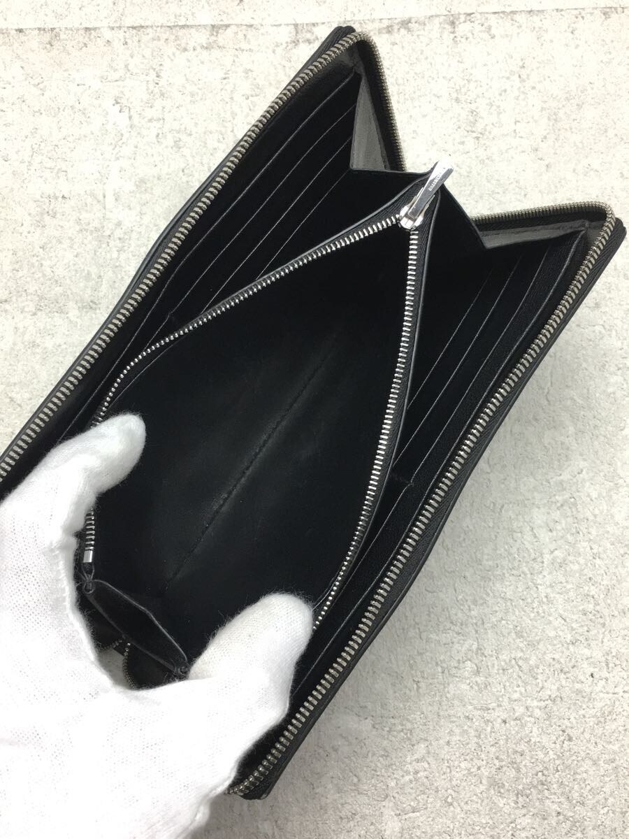 BALENCIAGA◇長財布/レザー/BLK/無地 | monsterdog.com.br