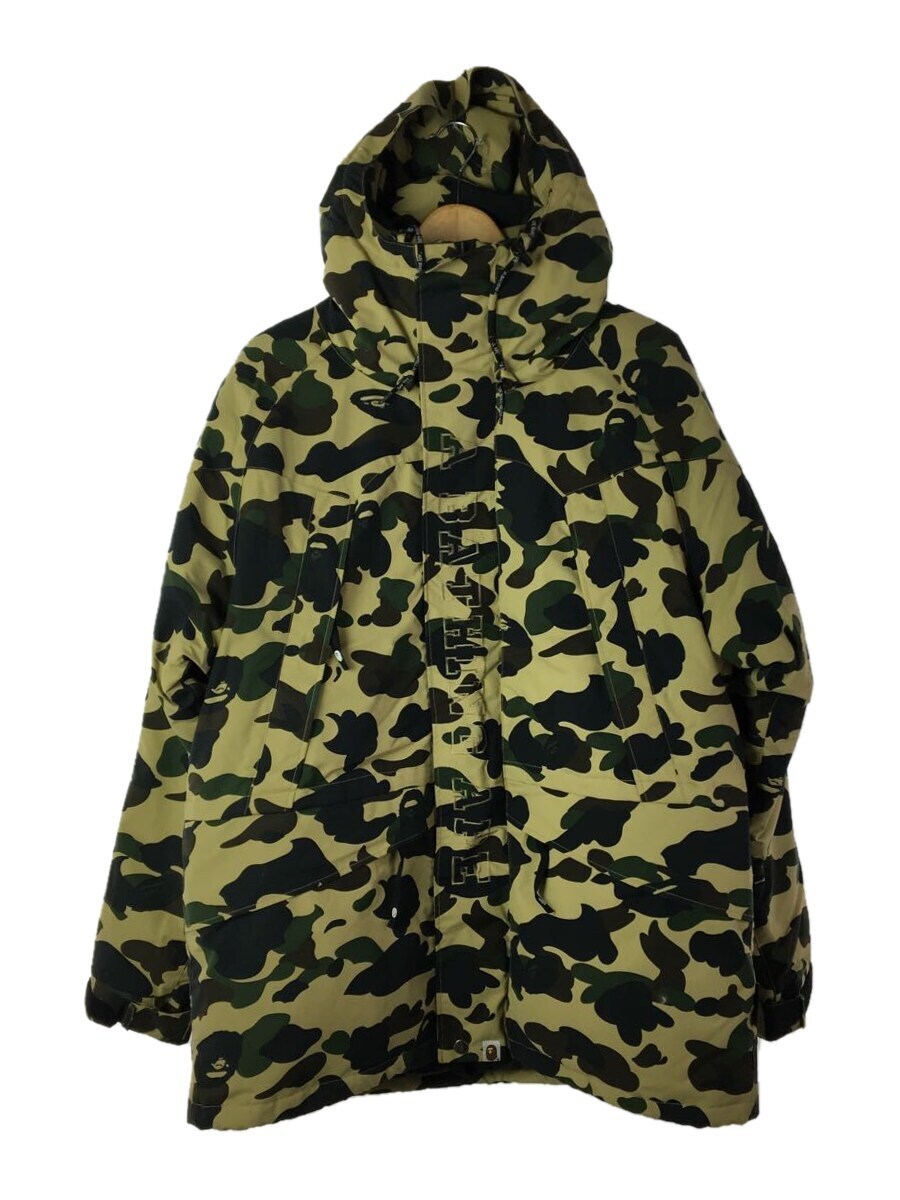 A BATHING APE◇ダウンジャケット/XXL/ナイロン/マルチカラー/カモフラ