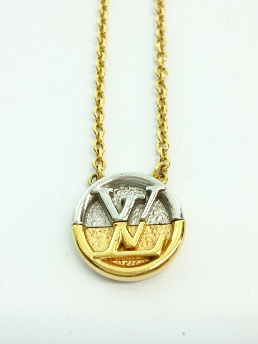 LOUIS VUITTON◇コリエLtoV/レディースネックレス/GLD/トップ有 | www