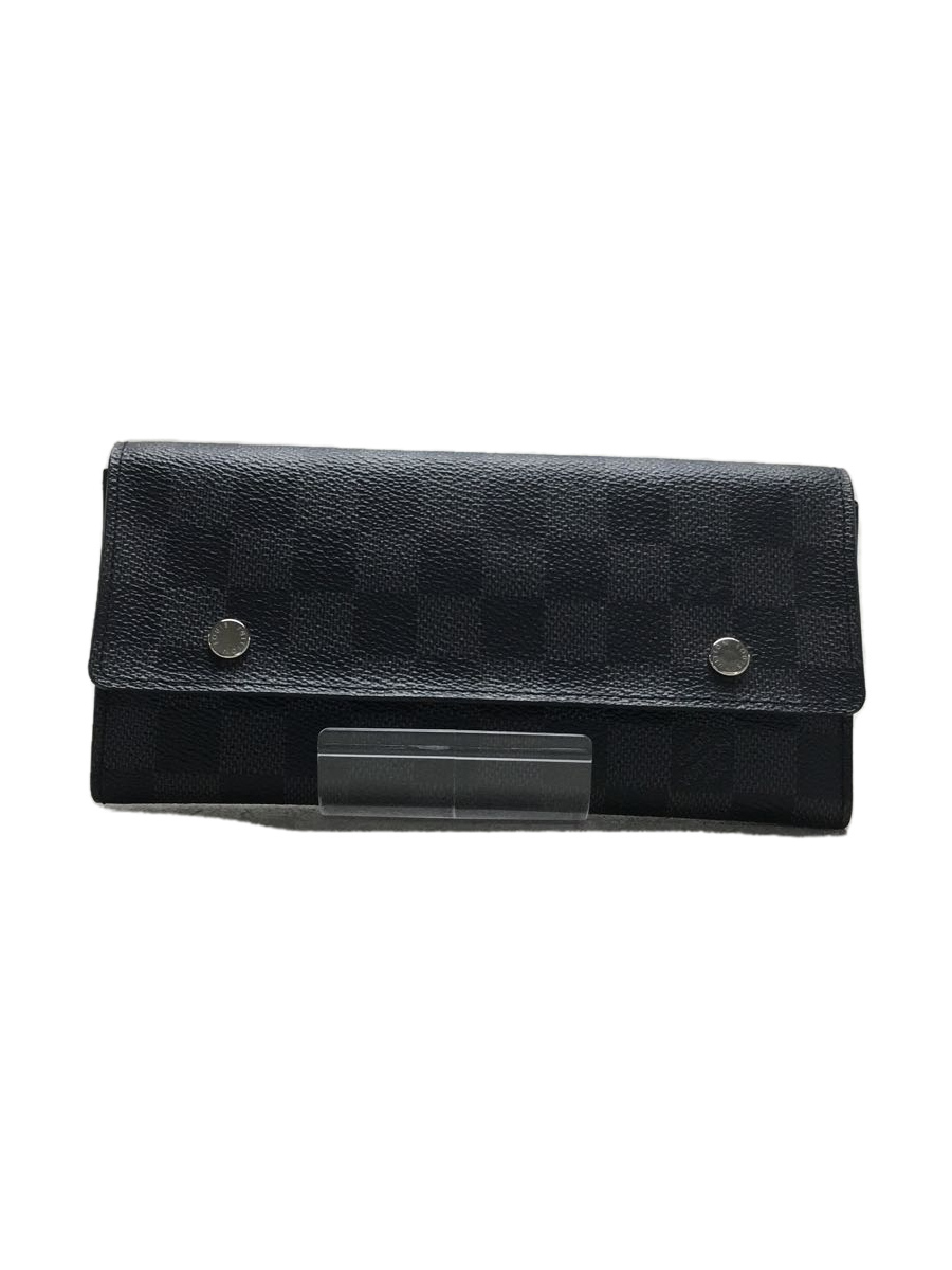 LOUIS VUITTON◇ポルトフォイユ・ロンモデュラブル_ダミエグラフィット