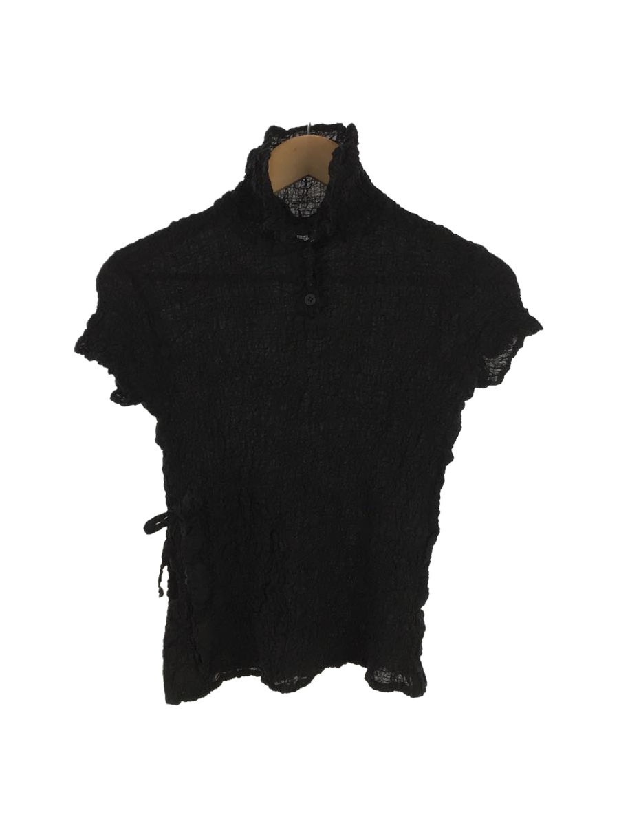me ISSEY MIYAKE◇ミーイッセイミヤケ/シワ加工/半袖ブラウス