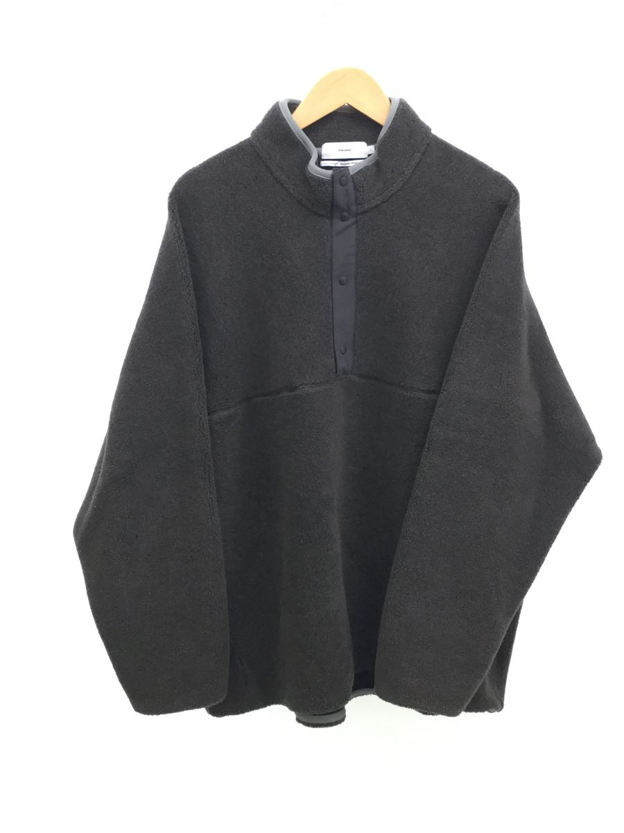 Graphpaper◆20AW/Wool Boa High Neck Pull Over/GU203-70165/2/ウール/グレー