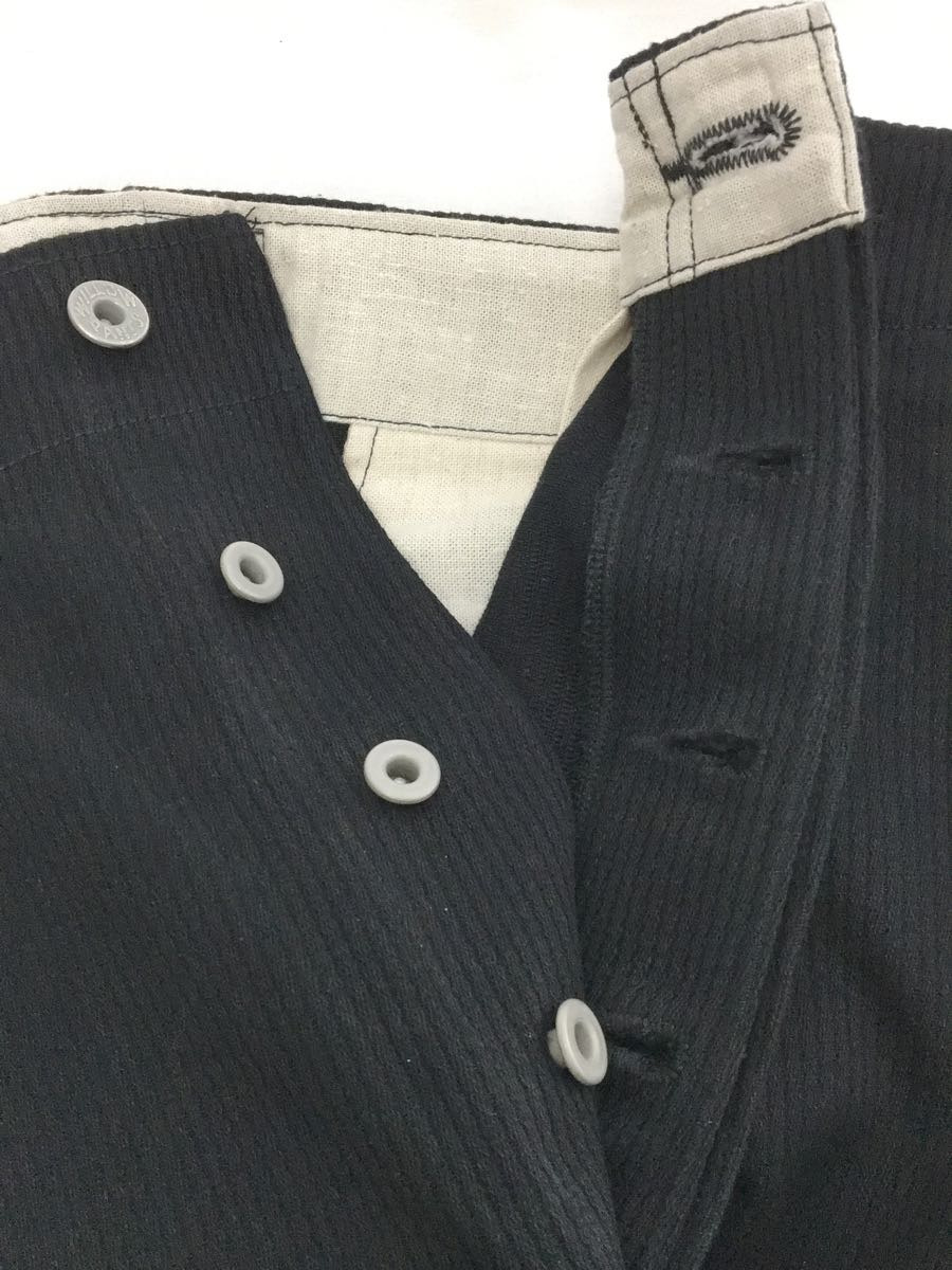 Willow Pants/ウィローパンツ/1/コットン/P-004/鬼ピケ/ブラック