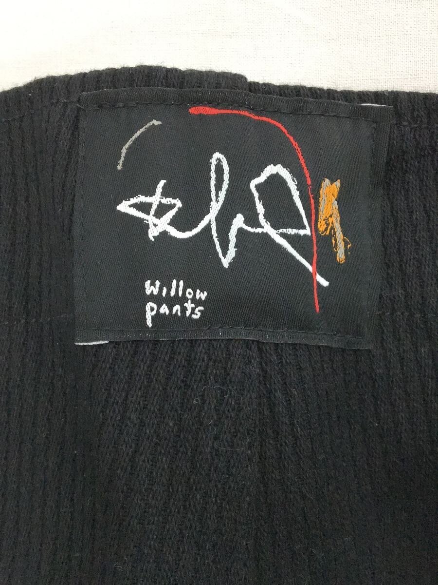 Willow Pants/ウィローパンツ/1/コットン/P-004/鬼ピケ/ブラック
