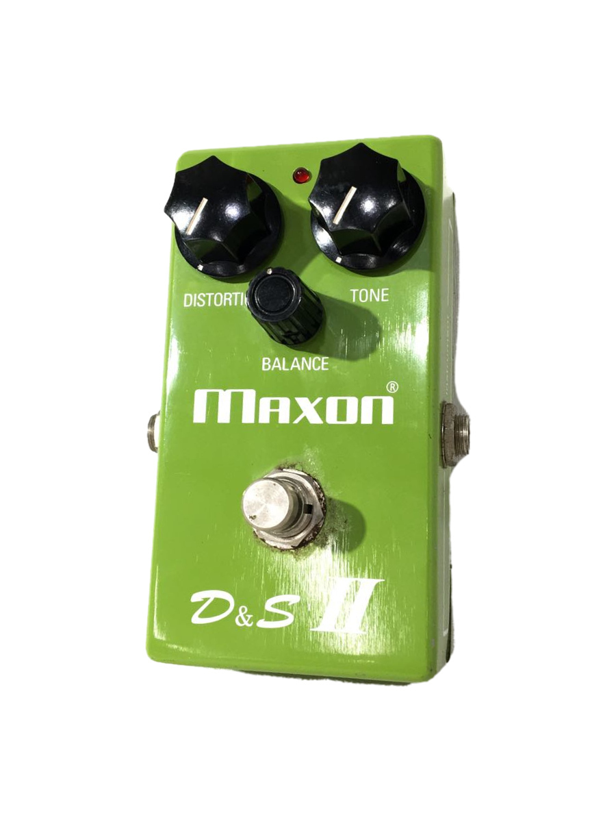 MAXON◆D&SⅡ Reissue/ディストーション/本体のみ/DC9～10V-/9V電池