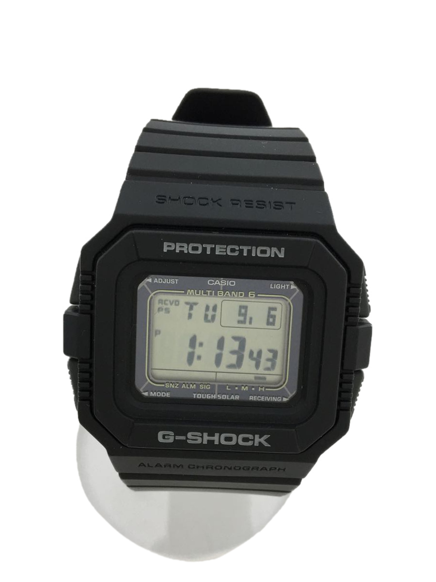 CASIO◆ソーラー腕時計/G-SHOCK/ジーショック/GW-5510/ブラック